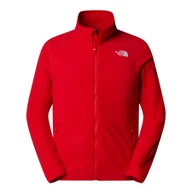 Bluzy męskie - Polar Sportowy The North Face 100 Glacier FULL ZIP - miniaturka - grafika 1