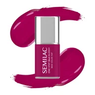 Lakiery hybrydowe - Semilac Lakier hybrydowy One Step Glossy, S690 Coral Pink - miniaturka - grafika 1