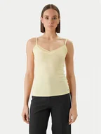 Koszulki i topy damskie - Morgan Top 192-BARBA.N Żółty Slim Fit - miniaturka - grafika 1