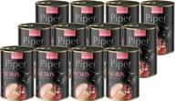Mokra karma dla kotów - Mokra karma dla kota Piper Animals z łososiem zestaw 12 x 400 g - miniaturka - grafika 1