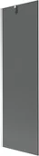 Parawany nawannowe - Mexen Next parawan nawannowy 1-skrzydłowy 60 x 150 cm, grafit, chrom - 895-060-000-00-40-01 - miniaturka - grafika 1