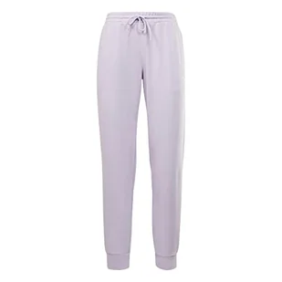 Reebok Damskie spodnie dresowe Identity French Terry, Fioletowa Oasis, XL - Spodnie damskie - miniaturka - grafika 1