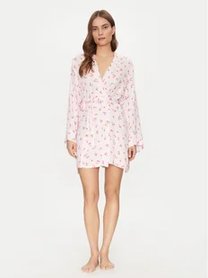 Hunkemöller Szlafrok 301649 Różowy - Szlafroki damskie - miniaturka - grafika 1