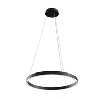 Lampy sufitowe - Maytoni Rim D60 LED lampa wisząca 1-punktowa czarna MOD058PL-L32B4K - miniaturka - grafika 1