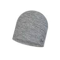 Czapki męskie - Czapka do biegania Buff DryFlx Beanie light grey - ONE SIZE - miniaturka - grafika 1