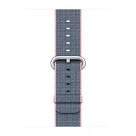 Akcesoria do smartwatchy - Apple Pasek nylonowy w kolorze jasnego różu/nocnego błękitu do koperty 38mm / 40mm / 41mm / 42mm - rozmiar S/M - miniaturka - grafika 1