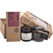 Zestawy upominkowe - Zestaw wiśniowy na walentynki - miniaturka - grafika 1