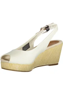 BUTY TOMMY HILFIGER BUTY DAMSKIE BIAŁE - Sandały damskie - miniaturka - grafika 3