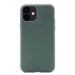PURO Green Compostable Eco-friendly Cover - Ekologiczne etui iPhone 12 / iPhone 12 Pro (zielony) - Etui i futerały do telefonów - miniaturka - grafika 1