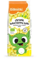 Przekąski dla dzieci - Chrupki kukurydziane kulki bezglutenowe BIO 60 g Biominki 000-A8B3-964F3 - miniaturka - grafika 1