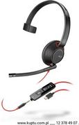 Słuchawki - Blackwire 5210 przewodowy zestaw słuchawkowy USB C ( 207587-201) - miniaturka - grafika 1