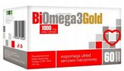 Witaminy i minerały - MBM BiOmega3Gold kwasy OMEGA tran, 60 kaps. - miniaturka - grafika 1
