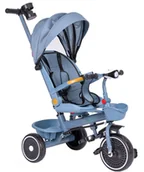 Rowerki trójkołowe - Rowerek trójkołowy spacerówka EcoToys 2 w 1 WQL-066-18 Niebieski (5905817005925) - miniaturka - grafika 1