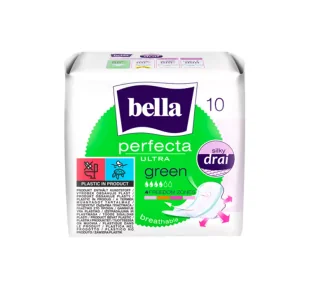 Bella Perfecta podpaski Ultra Green 10 sztuk - Podpaski - miniaturka - grafika 2