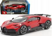 Samochody i pojazdy dla dzieci - Bugatti Divo Metalik Red 1:18 Bburago, Bburago - miniaturka - grafika 1