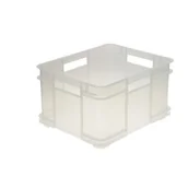 Pudła i pojemniki do przechowywania - Pojemnik Euro-Box Bruno XL 28 l transparentny Keeeper - miniaturka - grafika 1