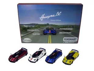 Model Metalowy Kinsmart 1:38 Pagani Huayra Bc Nowy - Samochody i pojazdy dla dzieci - miniaturka - grafika 1