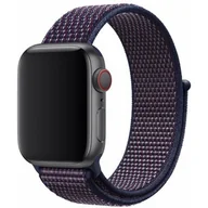 Akcesoria do smartwatchy - Apple DEVIA Pasek DEVIA Deluxe Sport 3 do Watch 42/44mm) Granatowy - miniaturka - grafika 1