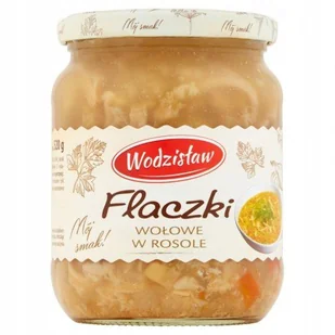 Wodzisław Flaczki wołowe w rosole 500 g - Szybkie dania obiadowe - miniaturka - grafika 1
