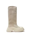 Kozaki damskie - Bronx Kozaki 14367-C Écru - miniaturka - grafika 1