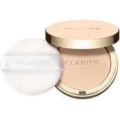 Cienie do powiek - Clarins Puder matujący Ever Matte puder Compact Powder) 10 g Cień 01) - miniaturka - grafika 1