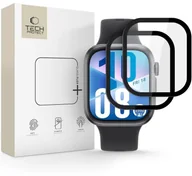 Szkła hartowane na telefon - SZKŁO HYBRYDOWE TECH-PROTECT GLASS FLEX+ 2-PACK HUAWEI WATCH FIT 4 BLACK - miniaturka - grafika 1