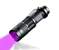 Latarki - LATARKA UV LED DO SZUKANIA BURSZTYNU BURSZTYNÓW XJ4939 - miniaturka - grafika 1