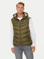Kamizelki męskie - Guess Bezrękawnik M4YN21 WG9P2 Zielony Regular Fit - miniaturka - grafika 1