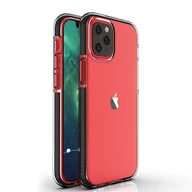 Etui i futerały do telefonów - Spring Case pokrowiec żelowe etui z kolorową ramką do iPhone 13 Pro Max czarny - miniaturka - grafika 1