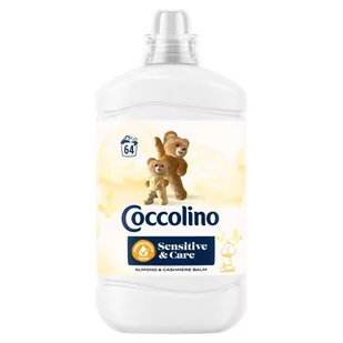 Coccolino Almond & Cashmere Balm Płyn do płukania tkanin koncentrat 1600 ml (64 prań) - Środki do prania - miniaturka - grafika 1