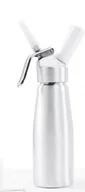 Akcesoria gastronomiczne - SATURATOR DO BITEJ ŚMIETANY- QUICK CREAM WHIPPER KA-01 A SREBRNY 0,5 LITRA NA NABOJE N2O - miniaturka - grafika 1