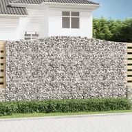 Ogrodzenia - Kosze gabionowe, 5 szt, 400x50x220/240 cm, galwanizowane żelazo Lumarko! - miniaturka - grafika 1