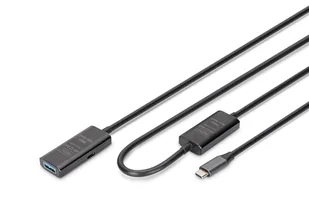 Digitus Active USB 3.2 Gen1 5G extension cable DA-73111 USB-C to USB-A - Kable USB - miniaturka - grafika 1