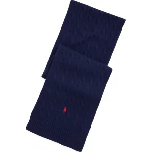 POLO RALPH LAUREN Wełniany szal - Apaszki i szaliki męskie - miniaturka - grafika 1