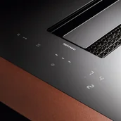 Płyty elektryczne do zabudowy - Falmec Zero Easy 76 Czarny mat - miniaturka - grafika 1