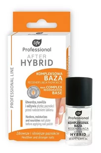 Life Life Professional After Hybrid - kompleksowa baza regenerujaca paznokcie 10ml - Lakiery do paznokci - miniaturka - grafika 1