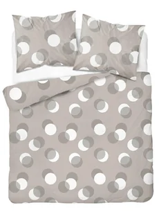 Pościel beżowa z geometrycznymi okręgami – 220x200 cm – kolekcja Naturalis - Pościel Pościel beżowa z geometrycznymi okręgami – 220x200 cm – kolekcja Naturalis - Pościel - miniaturka - grafika 1