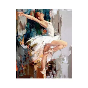 Diamond painting haft diamentowy  -  baletnica - Zabawki kreatywne - miniaturka - grafika 1
