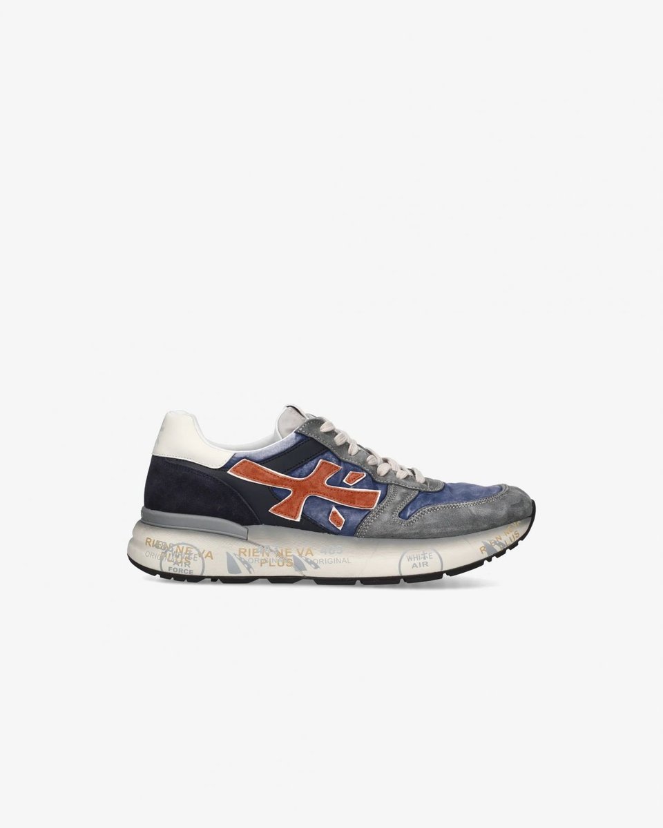 sneakers uomo premiata mick 7215 blu copiativo