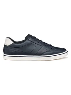 Geox Skórzane sneakersy w kolorze granatowym - Trampki męskie - miniaturka - grafika 1