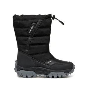 Dziecięce Śniegowce GEOX J HIMALAYA BOY B ABX J26FRA-0FU54-C9999J – Czarny - Śniegowce damskie - miniaturka - grafika 1