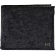 Portfele - Tommy Hilfiger Skórzany portfel TH FLAG - miniaturka - grafika 1