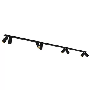 Nowodvorski Lampa punktowa listwa natynkowa MONO VIII dł. 2x 150cm GU10 czarny złoty 7698 - Lampy sufitowe - miniaturka - grafika 1