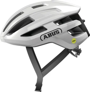 Abus PowerDome MIPS Shiny White L Kask rowerowy - Kaski rowerowe - miniaturka - grafika 1