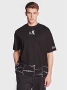 Koszulki męskie - Armani Exchange T-Shirt 3RZMFE ZJ8EZ 52AG Czarny Regular Fit - miniaturka - grafika 1