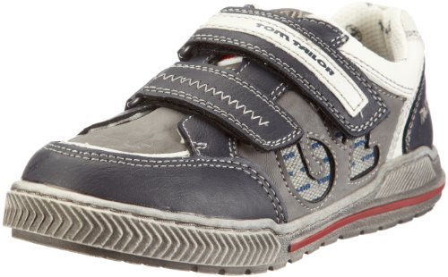TOM TAILOR Kids shoe 1270102 półbuty chłopięce, niebieski - niebieski granatowy szary. - 38 EU