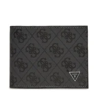 Portfele - Duży Portfel Męski Guess SMVELE LEA24 Czarny - miniaturka - grafika 1