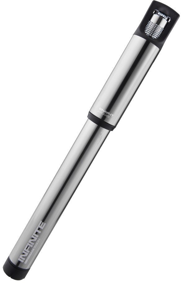 Pompka ręczna BIRZMAN Infinite Apogee Road Presta/Schrader, 160psi/11bar, Długość 255mm, CNC, Srebrna NEW