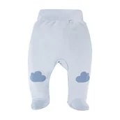 Śpiochy dla niemowląt - Ewa 731203 Mellow Półśpioch Niebieski 50 - miniaturka - grafika 1