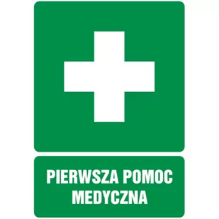 Oznaczenie "Apteczka" 10,5 x 14,8 - Numery na dom - miniaturka - grafika 1